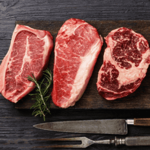 Large Assortment of Beef (90-100 lbs. per case)
